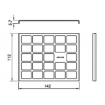 Kohler K-30080T-S 肥皂架 (不鏽鋼)